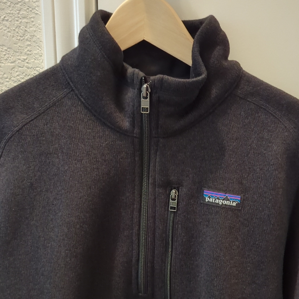 Patagonia Black Half-Zip Pullover
